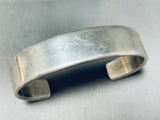 Very Rare Ohkay Ohwingeh Sterling Silver Bracelet Mike Bird Romero-Nativo Arts