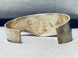 Running Horses Vintage Native American Navajo Sterling Silver Bracelet-Nativo Arts