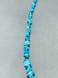 Incredible Vintage Native American Navajo Turquoise Sterling Silver Necklace-Nativo Arts