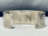6.5 Inch Wrist Vintage Zuni Turquoise Sterling Silver Bracelet Wow!-Nativo Arts