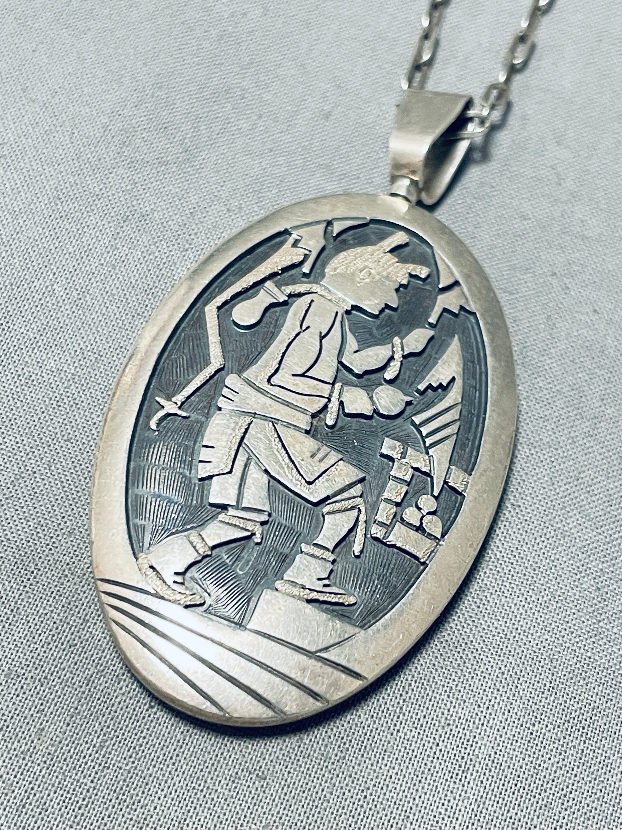 Cheryl Wadsworth Vintage Native American Hopi Sterling Silver