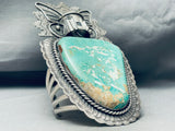 305 Grams Monster Native American Navajo Sterling Silver Kachina Bracelet-Nativo Arts