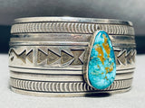 Best Henry Billie Vintage Native American Navajo Turquoise Sterling Silver Bracelet-Nativo Arts