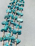 Native American Outstanding Vintage Santo Domingo Turquoise Necklace-Nativo Arts