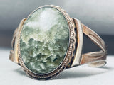 The Best Vintage Native American Navajo Domed Jasper Sterling Silver Bracelet-Nativo Arts