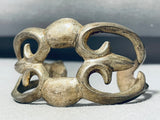 Tremendous Vintage Native American Navajo Sterling Silver Bracelet-Nativo Arts