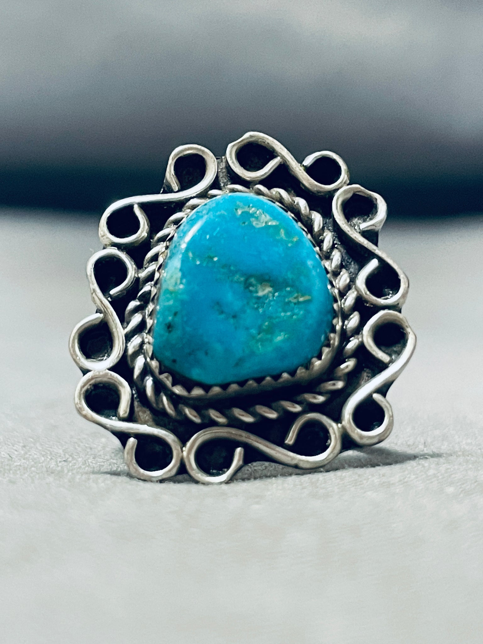 Customizable Navajo inspired Ring, Cactus Ring, 925 Sterling hotsell Silver, Native American Band, Birthstone Ring, Cacti