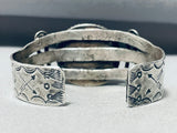 One Of The Most Unique Vintage Native American Navajo Agate Sterling Silver Bracelet-Nativo Arts