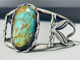 Fantastic Vintage Native American Navajo Royston Turquoise Sterling Silver Bracelet-Nativo Arts