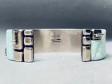 The Best 6 Inch Wrist Vintage Native American Navajo Opal Sterling Silver Bracelet-Nativo Arts
