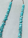 Striking Vintage Native American Navajo Turquoise Shell Sterling Silver Necklace-Nativo Arts