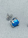 Gorgeous Vintage Native American Navajo Abalone Sterling Silver Earrings-Nativo Arts