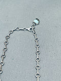 Important Vintage Native American Navajo Dry Creek Turquoise Sterling Silver Necklace-Nativo Arts