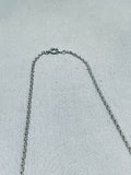 Unforgettable Vintage Native American Navajo Blue Gem Turquoise Sterling Silver Necklace-Nativo Arts