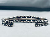 Marvelous Vintage Native American Navajo Sleeping Beauty Turquoise Sterling Silver Bracelet-Nativo Arts