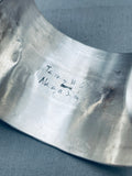 122 Grams Zia Symbolic Native American Navajo Sterling Silver Bracelet-Nativo Arts