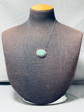 Fabulous Vintage Native American Navajo Royston Turquoise Sterling Silver Necklace-Nativo Arts