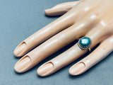 Early Deposit Turquoise!! Vintage Native American Navajo Royston Sterling Silver Ring-Nativo Arts