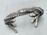 One Of The Best Ever Vintage Native American Navajo Sterling Silver Bracelet-Nativo Arts