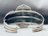 The Most Unique Vintage Native American Navajo Pink Opal Sterling Silver Bracelet-Nativo Arts