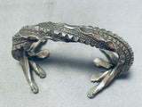 Tree Roots!! Vintage Native American Sterling Silver Bracelet-Nativo Arts