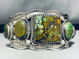 One Of The Best Damale Turquoise Vintage Native American Navajo Bracelet We Have Collected-Nativo Arts