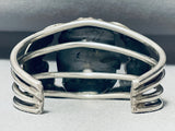 Heavy Museum Vintage Native American Navajo Sleeping Beauty Turquoise Sterling Silver Bracelet-Nativo Arts