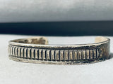 Mary And Ken Bill Vintage Native American Navajo Sterling Silver Bracelet-Nativo Arts