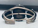 One Of The Best Vintage Native American Navajo Morenci Turquoise Sterling Silver Bracelet-Nativo Arts