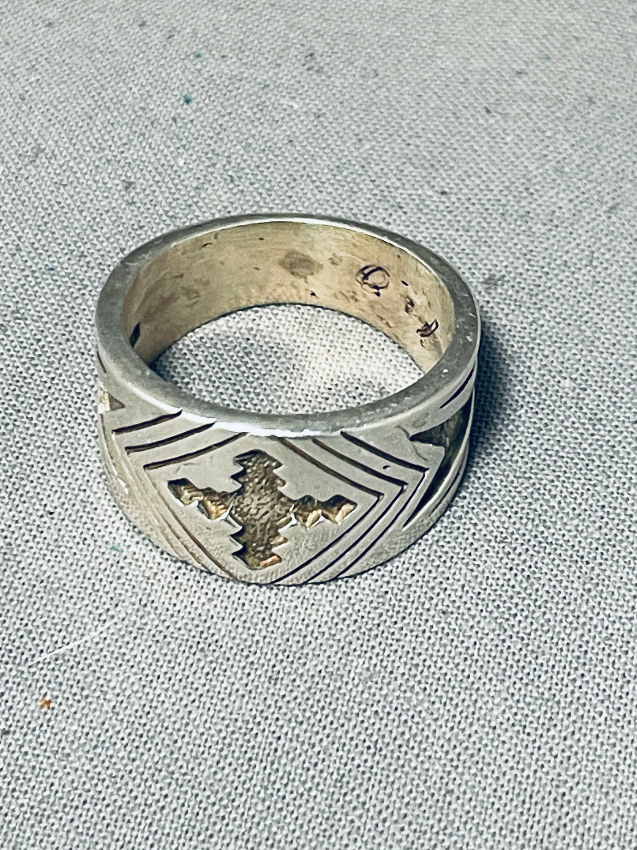 Marvelous Vintage Native American Navajo Joe Chee Sterling Silver