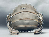 Important Victor Moses Begay Vintage Native American Navajo Turquoise Sterling Silver Bracelet-Nativo Arts