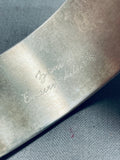 Excellent Native American Zuni Signed Inlay Synthetic Opal Sterling Silver Bracelet-Nativo Arts