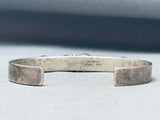 Amazing Vintage Southwest Roie Jaque Peridot Sterling Silver Bracelet-Nativo Arts
