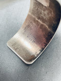 Highly Detailed Vintage Native American Navajo Sterling Silver Hand Bracelet
