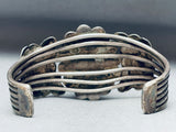 Museum Vintage Native American Navajo Royston Turquoise Sterling Silver Bracelet Old-Nativo Arts