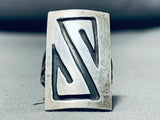 Best Vintage Native American Navajo Sterling Silver Ring-Nativo Arts