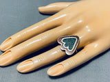 Marvelous Vintage Native American Navajo Turquoise Sterling Silver Ring-Nativo Arts