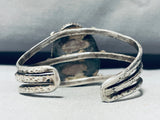 Layers Of Ancient Sand!! Vintage Native American Navajo Agate Sterling Silver Bracelet-Nativo Arts