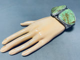 One Of The Best Vintage Native American Navajo Royston Turquoise Sterling Silver Bracelet-Nativo Arts