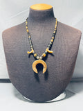 Native American Impressive Vintage Santo Domingo Shell Sterling Silver Necklace-Nativo Arts