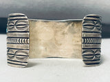 One Of Most Incredible Vintage Native American Navajo Turquoise Sterling Silver Bracelet-Nativo Arts