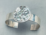 Important Vintage Native American Zuni Colin Coonsis Master Inlay Sterling Silver Bracelet-Nativo Arts