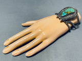 Unforgettable Vintage Native American Navajo Royston Turquoise Sterling Silver Bracelet-Nativo Arts