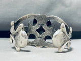 One Of A Kind Vintage Native American Navajo Royston Turquoise Sterling Silver Bracelet-Nativo Arts