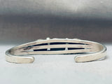Rare Vintage Native American Navajo Royston Turquoise Sterling Silver Bracelet-Nativo Arts
