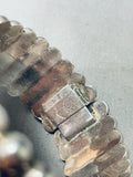 Native American One Of The Best Vintage Turquoise Eye Sterling Silver Clasp Bracelet-Nativo Arts