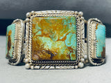 One Of The Best Ever Vintage Navajo Royston Turquoise Sterling Silver Bracelet-Nativo Arts