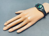 Rare Vintage Native American Navajo Royston Turquoise Sterling Silver Bracelet-Nativo Arts