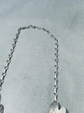 Handmade Cactus Vintage Southwest Sterling Silver Necklace