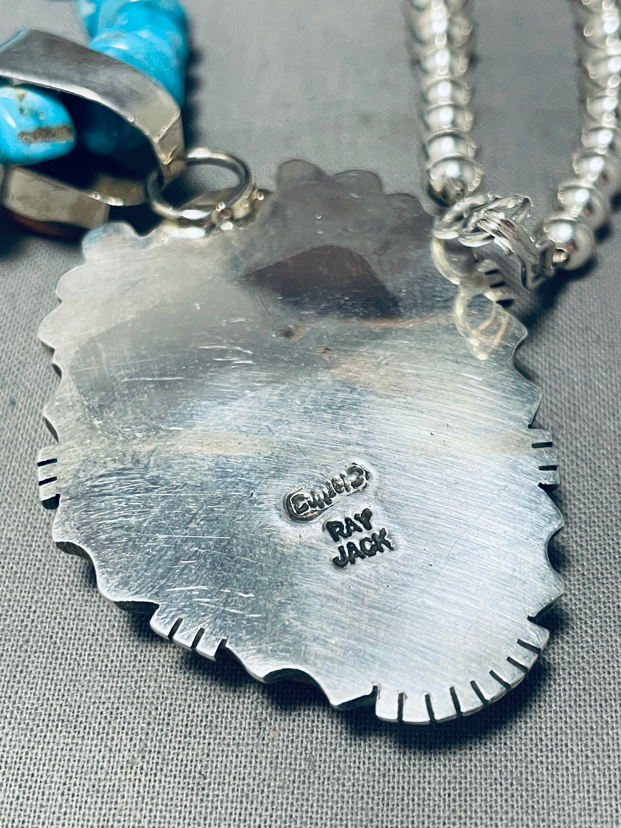 Ray Jack Vintage Native American Navajo Turquoise Spiny Oyster